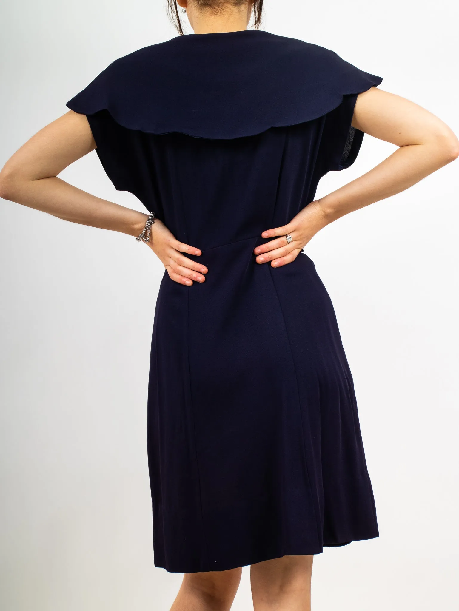 1950's cape style dress