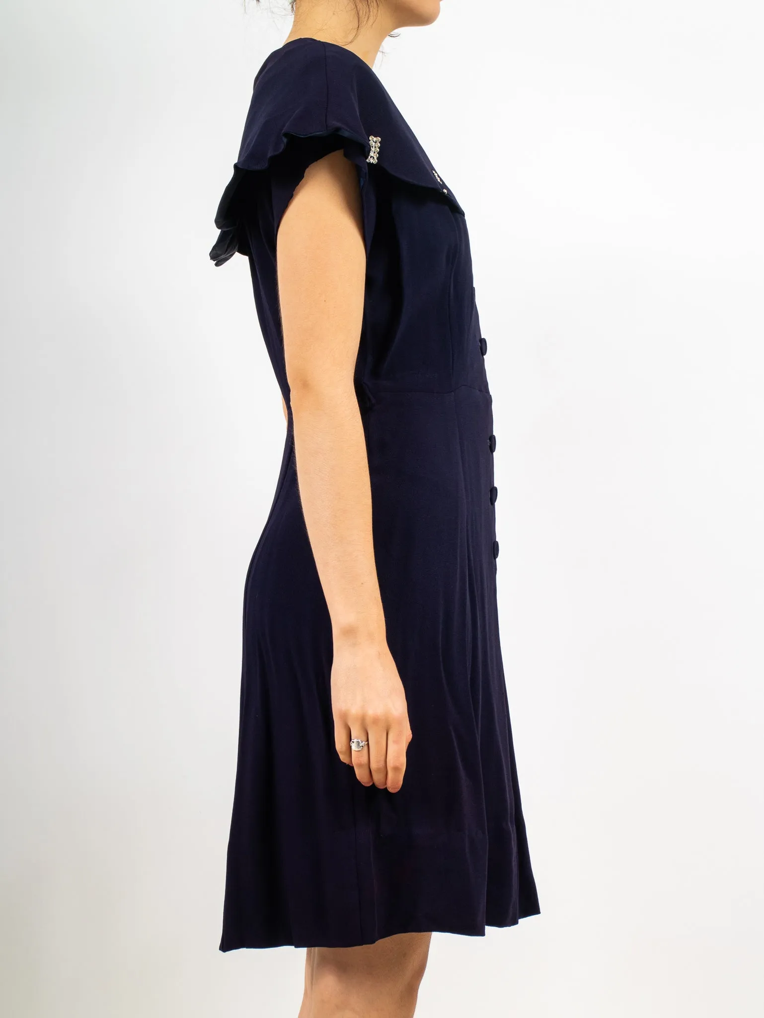 1950's cape style dress