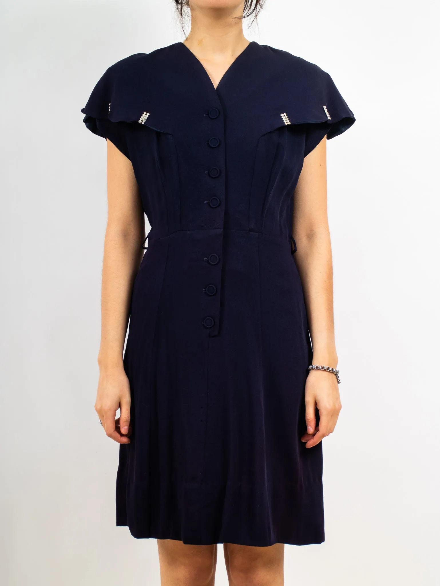 1950's cape style dress