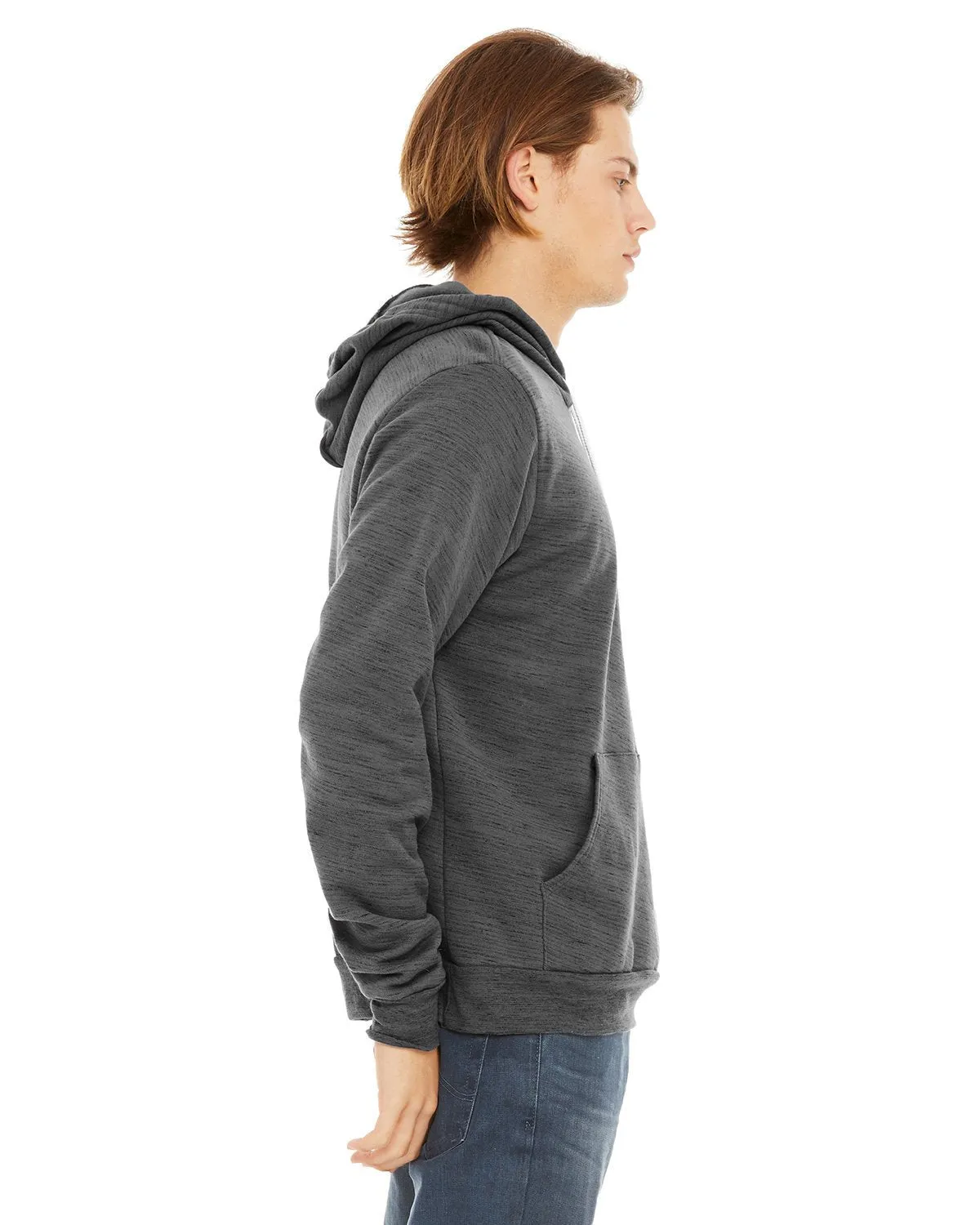3719-Bella   Canvas-DK GRY MARB FLC