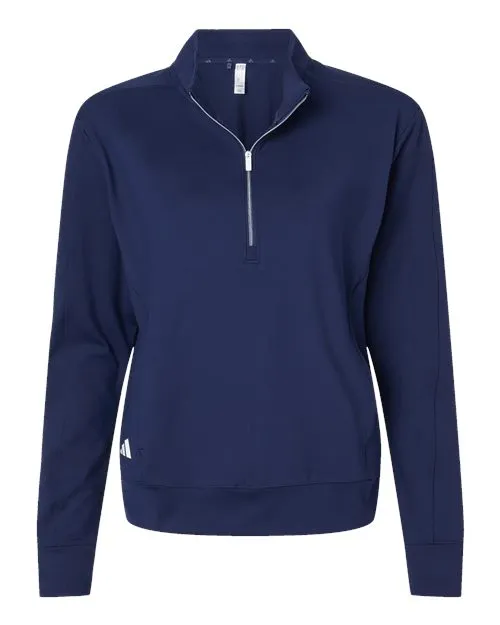 adidas Women's Ultimate365 Textured Quarter-Zip Pullover