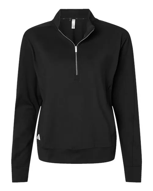 adidas Women's Ultimate365 Textured Quarter-Zip Pullover