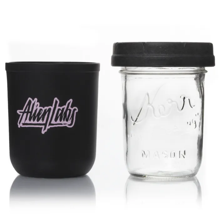 Alien Labs - Future Madness - RE:STASH Silicone & Glass Jar - 1/2oz Capacity