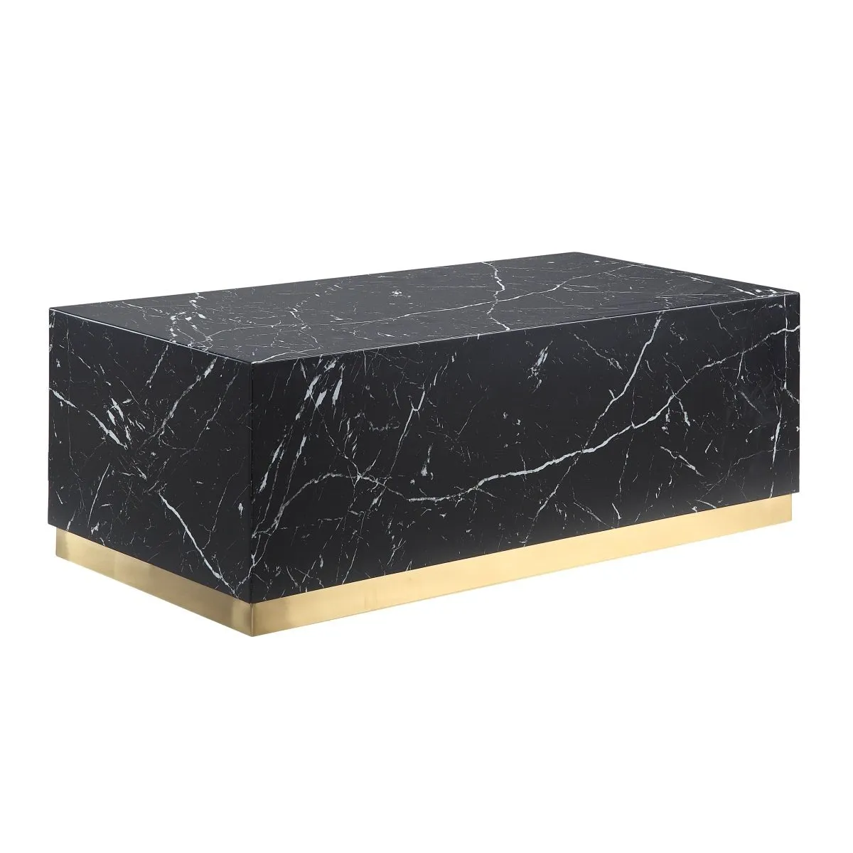 Astraia Black Rectangular Coffee Table