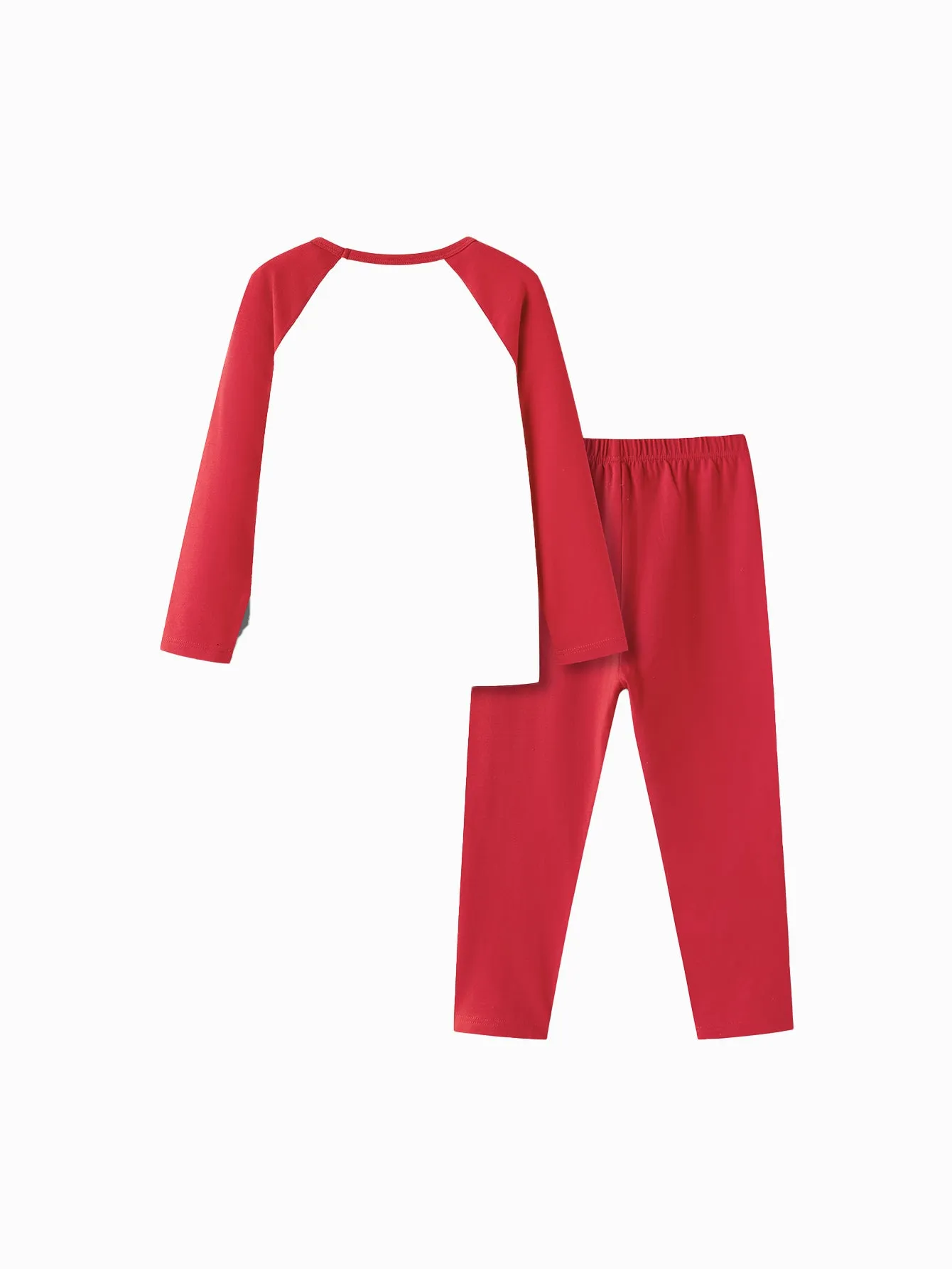 Balabala Baby Autumn Clothes Suit Year of the Snake Boy And Girl Thermal Underwear Animal Year Red Pajamas