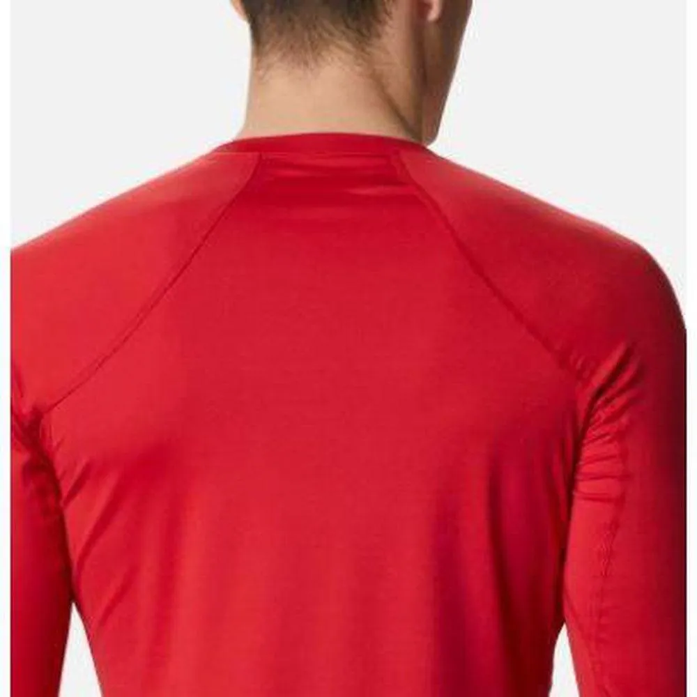 COLUMBIA Men's Heavyweight Stretch Long Sleeve Top - Red Spark