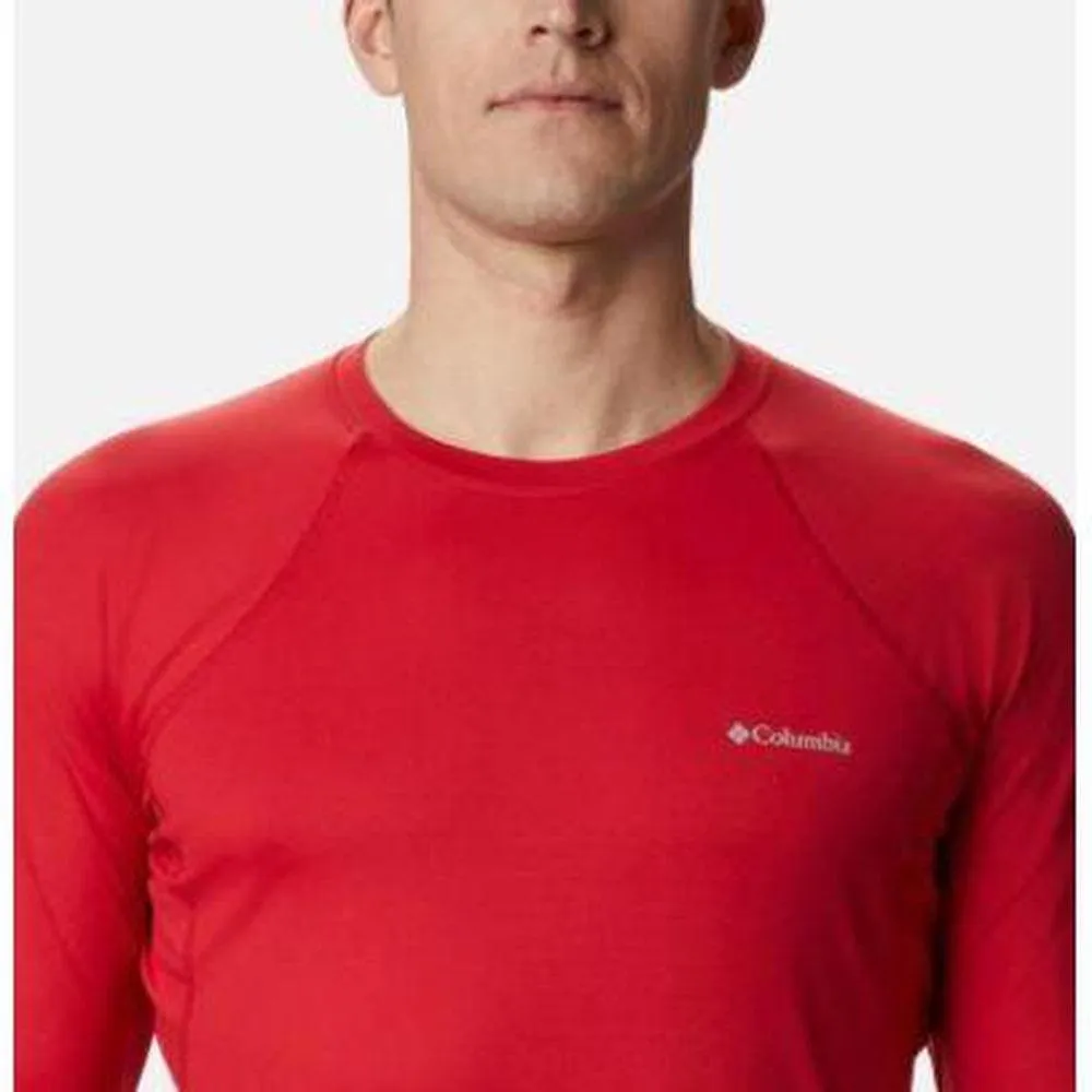COLUMBIA Men's Heavyweight Stretch Long Sleeve Top - Red Spark