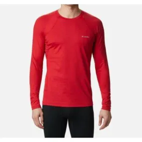 COLUMBIA Men's Heavyweight Stretch Long Sleeve Top - Red Spark