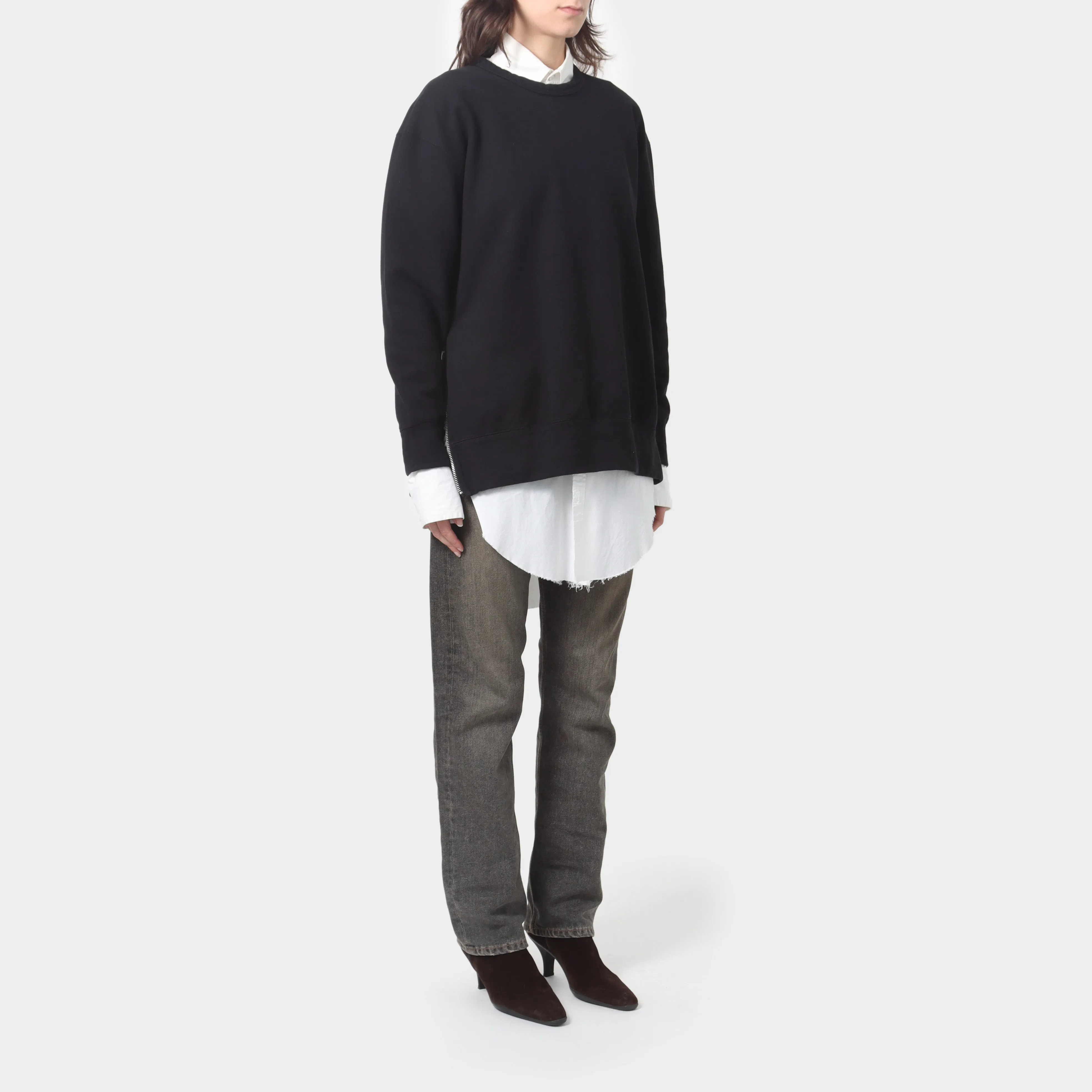Comme des Garçons Comme des Garçons Jersey Zipped Sweater