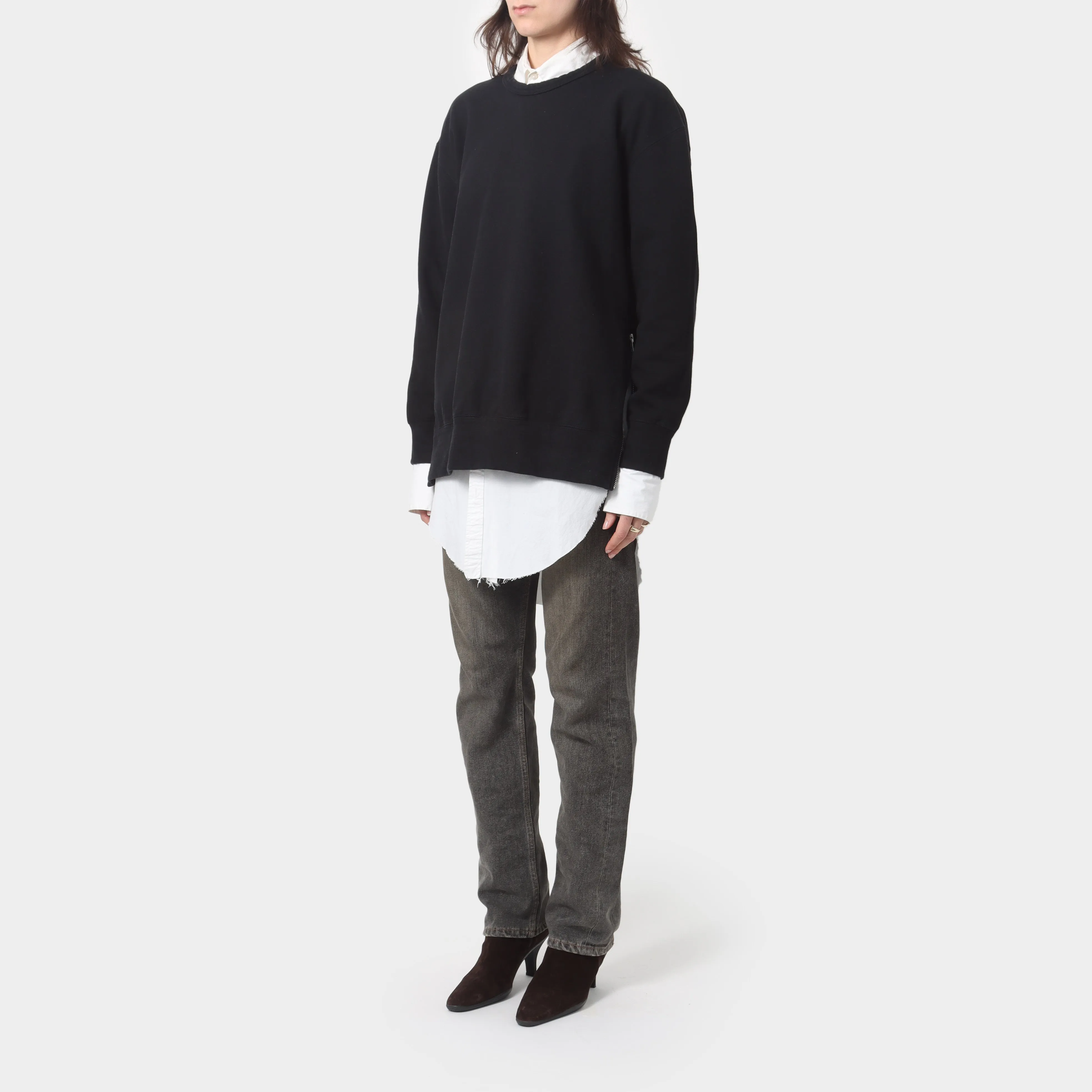 Comme des Garçons Comme des Garçons Jersey Zipped Sweater
