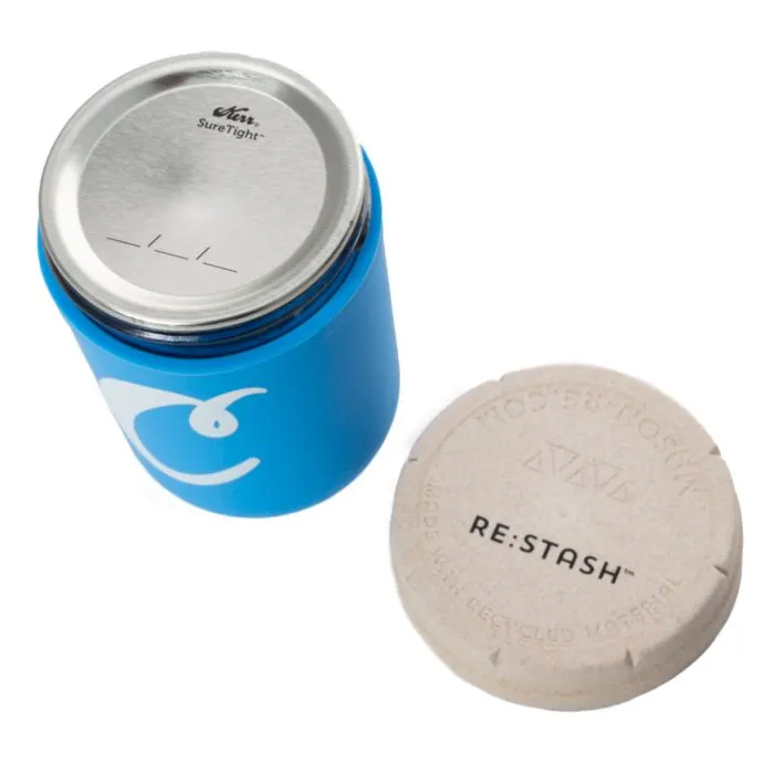 Cookies - RE:STASH Silicone & Glass Jar - 1/2oz Capacity