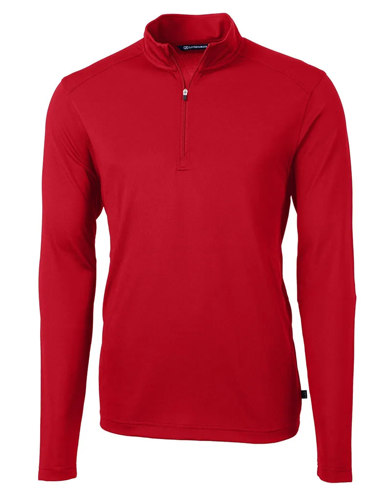 Cutter & Buck Virtue Eco Pique Recycled Quarter Zip Pullover