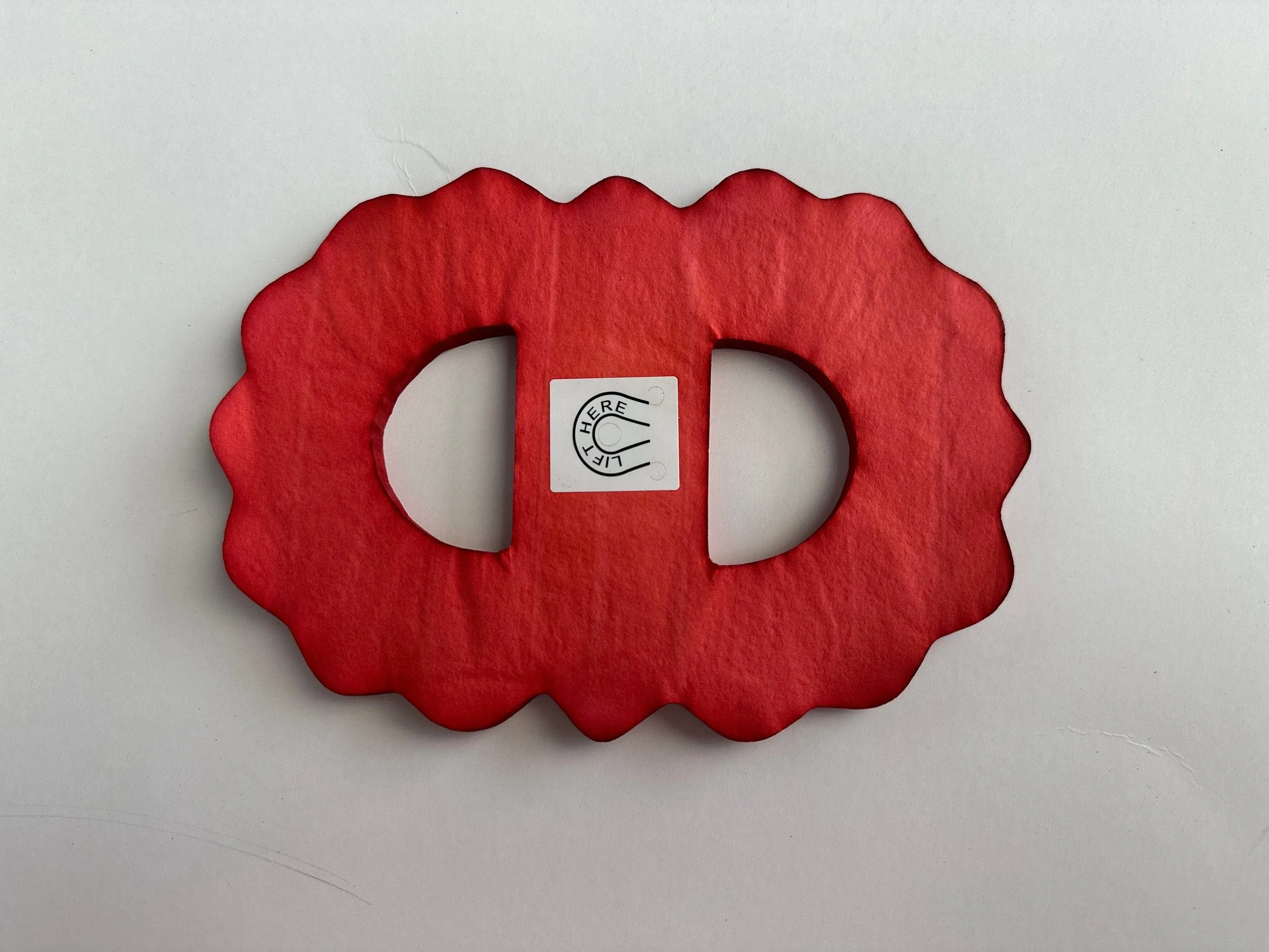 Deep red  Classic vintage Paper Garlands - set of 3 -  142 " /  360cm - reusable
