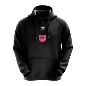 Detroit Soccer District Home Regular Hoodie Black