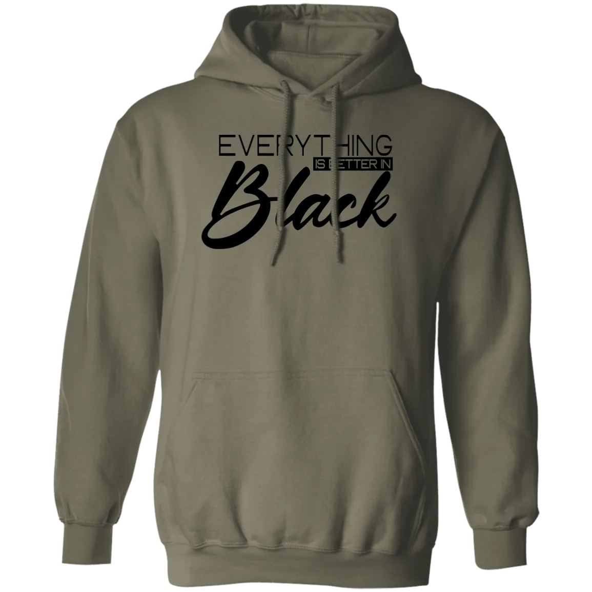 Everything Is Better In Black