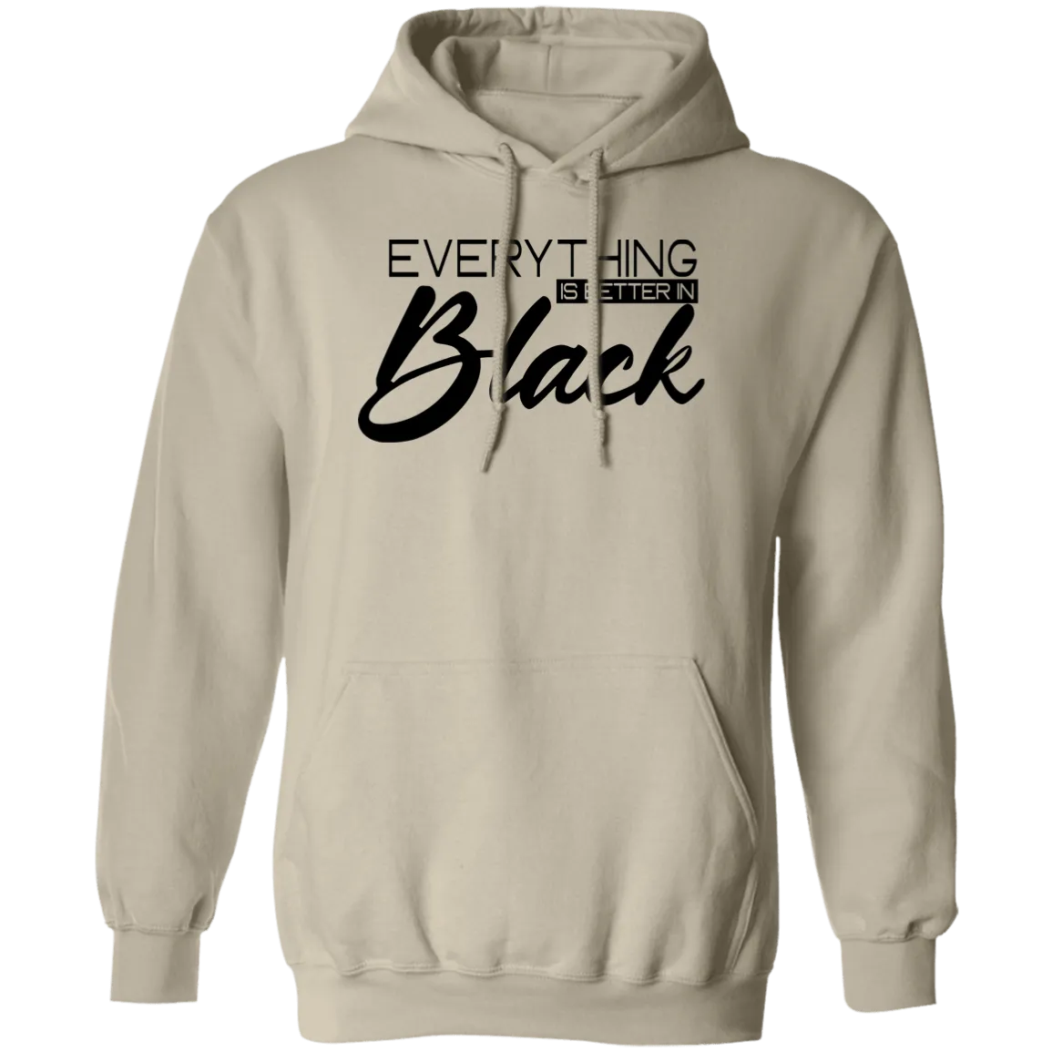 Everything Is Better In Black
