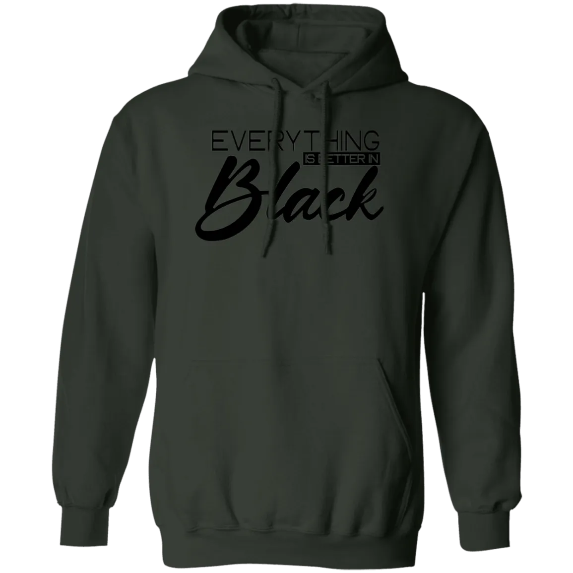 Everything Is Better In Black
