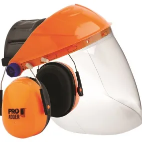 Face Shield With Ear Muffs