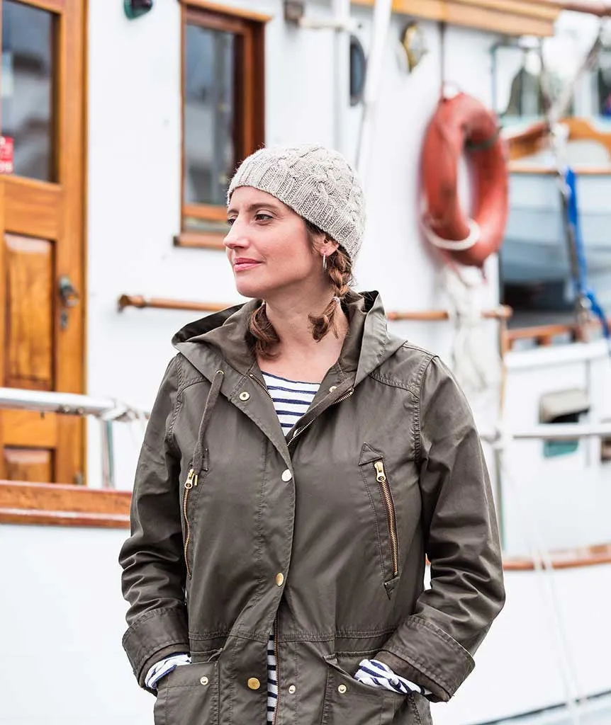 Fair Winds Beanie & Scarf Using Berroco Ultra Alpaca