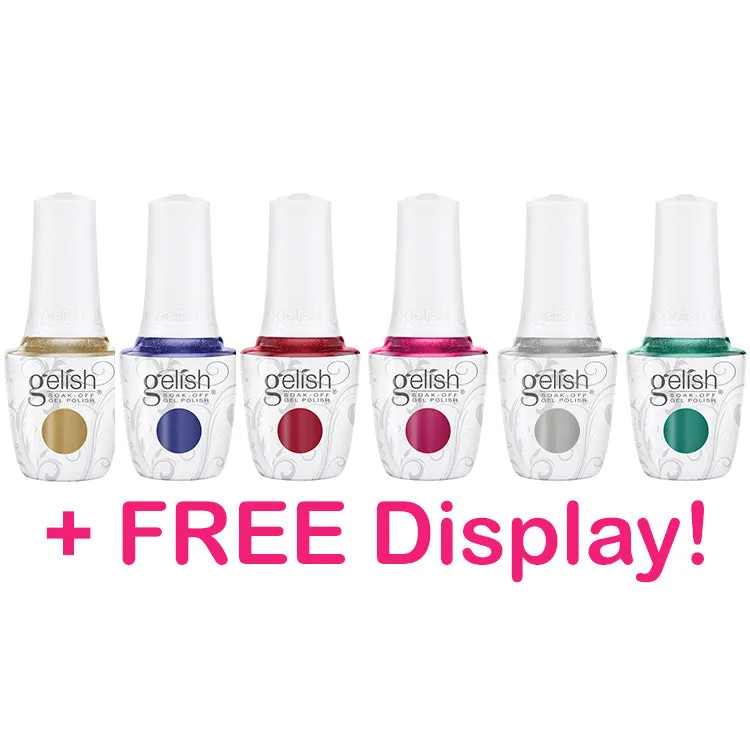 Gelish A Fuzzy Feeling Collection 6 Piece Display