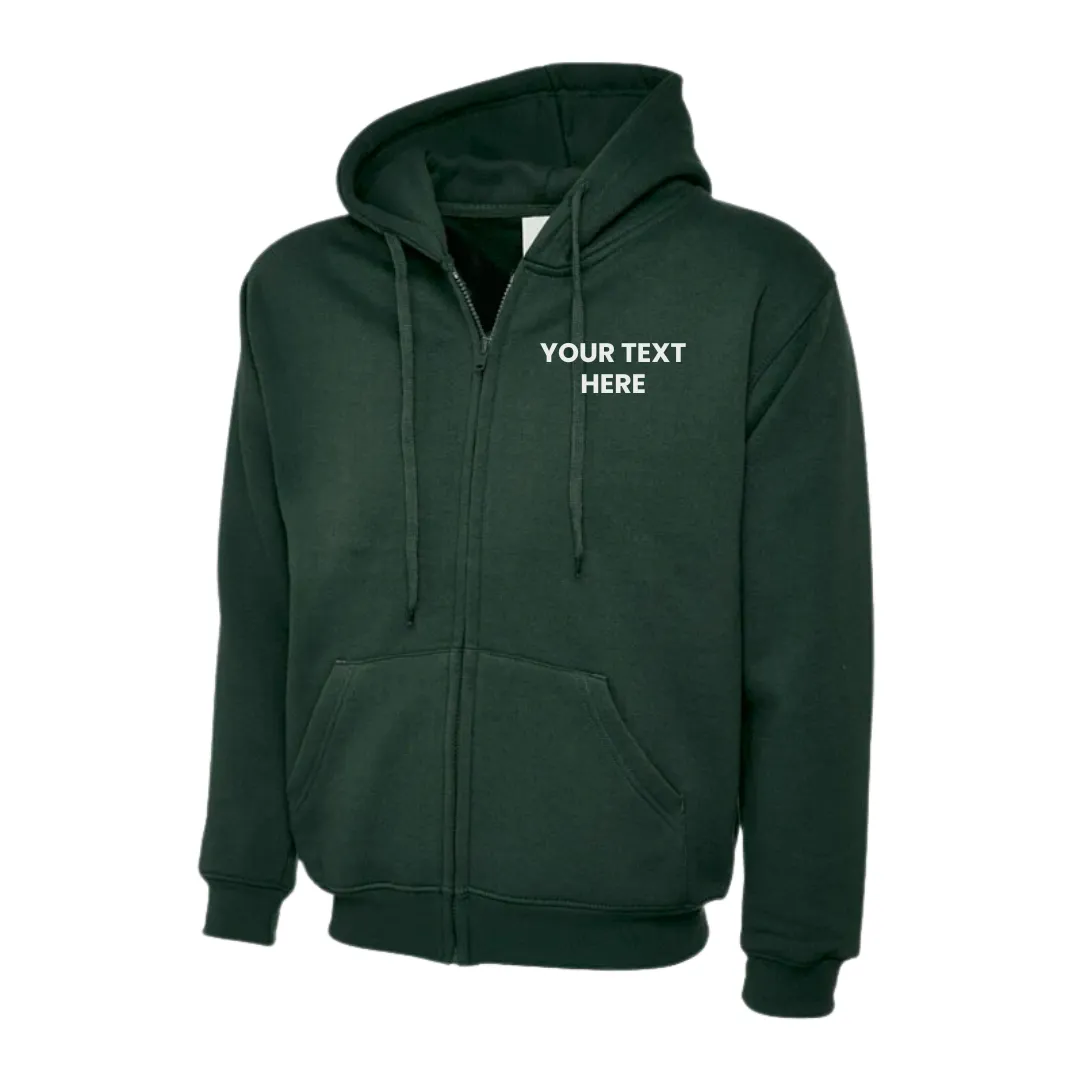 HealthCare Worker Custom UNISEX full zip FLEECE or HOODIE