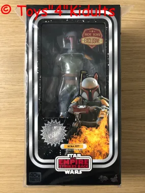 Hottoys Hot Toys 1/6 Scale MMS571 MMS 571 Star Wars Episode V The Empire Strikes Back Boba Fett (Vintage Color Version) (40th Anniversary) Figure NEW