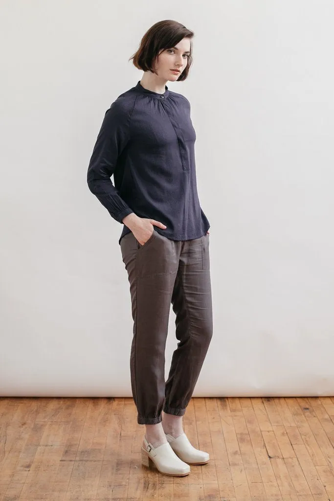 Jules Navy Stripe