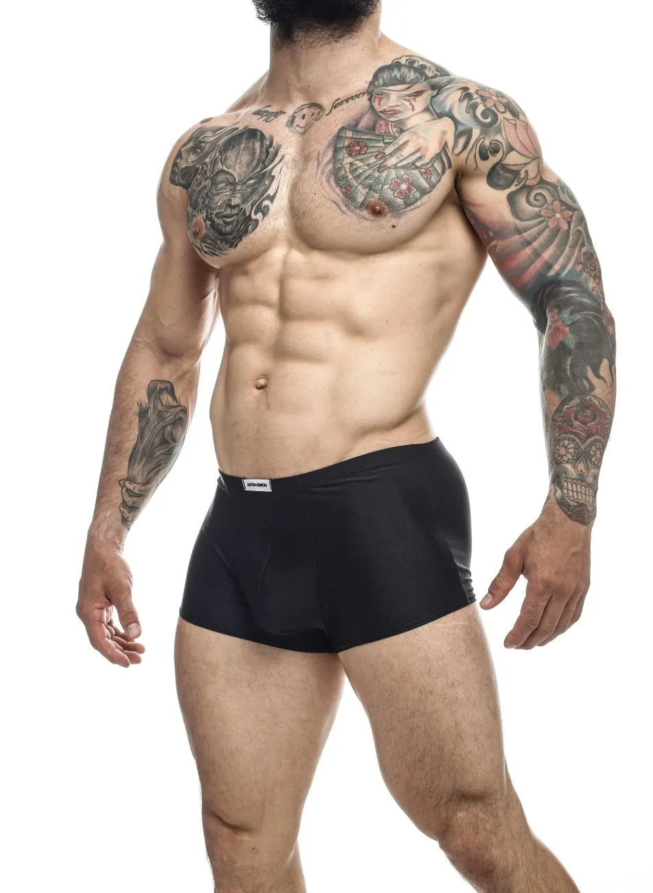 JUSTIN SIMON XSJ08 Classic Trunks Color Black
