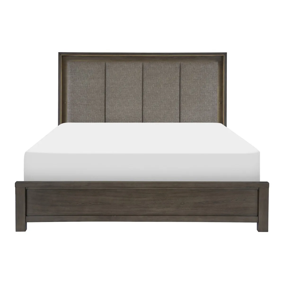 King Bed with USB Ports & LED Lighting