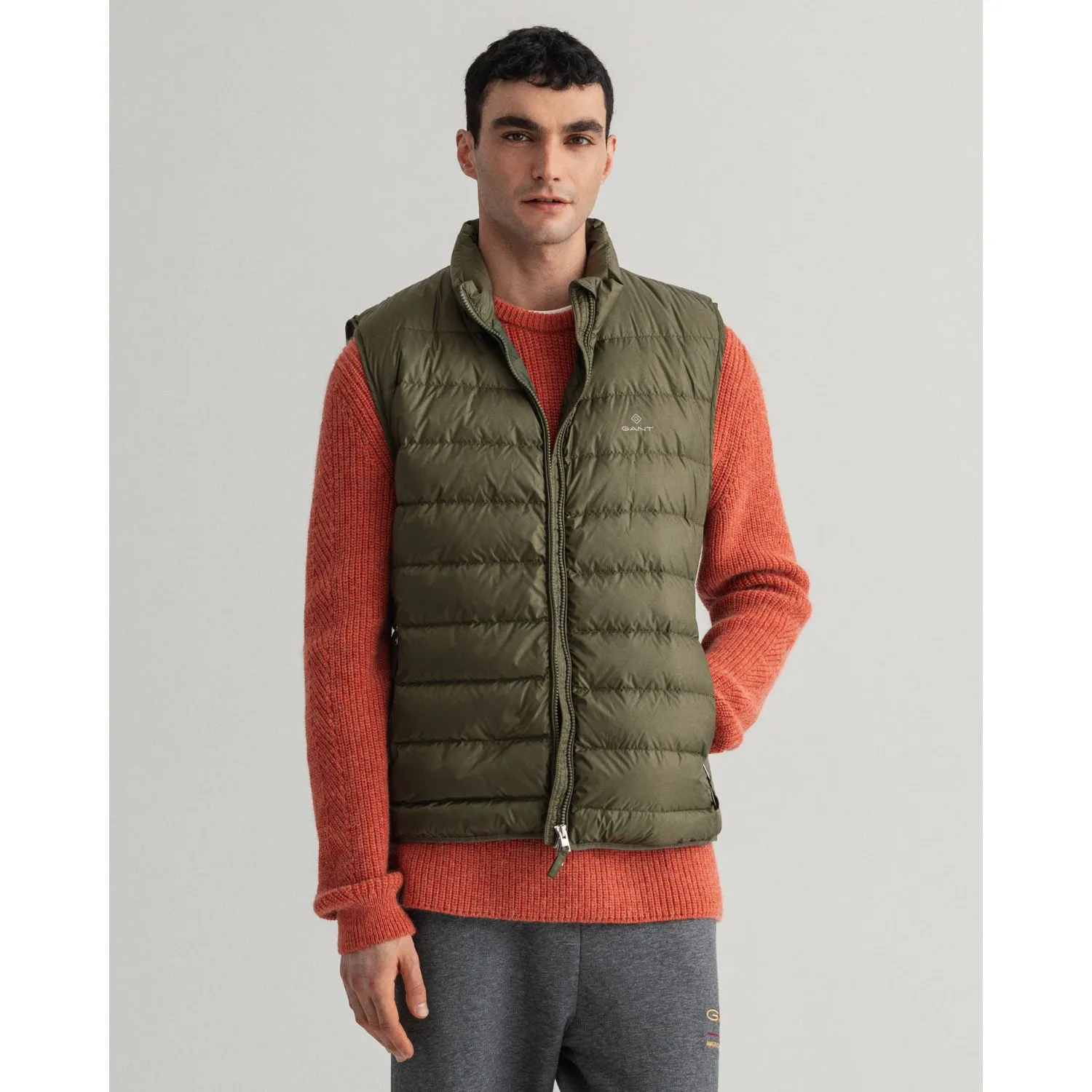 Light Down Gilet - Racing Green