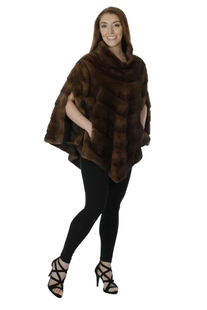 Lunaraine Mink Poncho