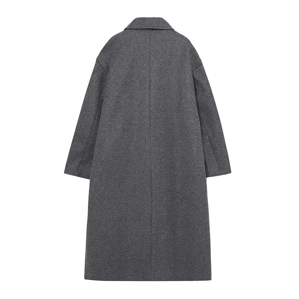 Majuer Casual Retro Cocoon Coats - 4 Colors