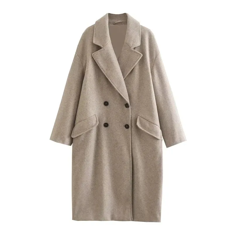 Majuer Casual Retro Cocoon Coats - 4 Colors