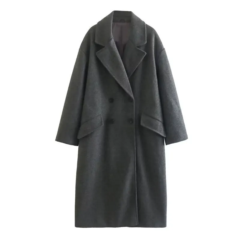 Majuer Casual Retro Cocoon Coats - 4 Colors