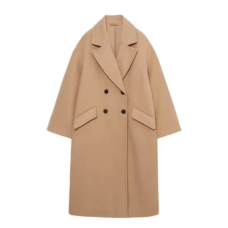 Majuer Casual Retro Cocoon Coats - 4 Colors
