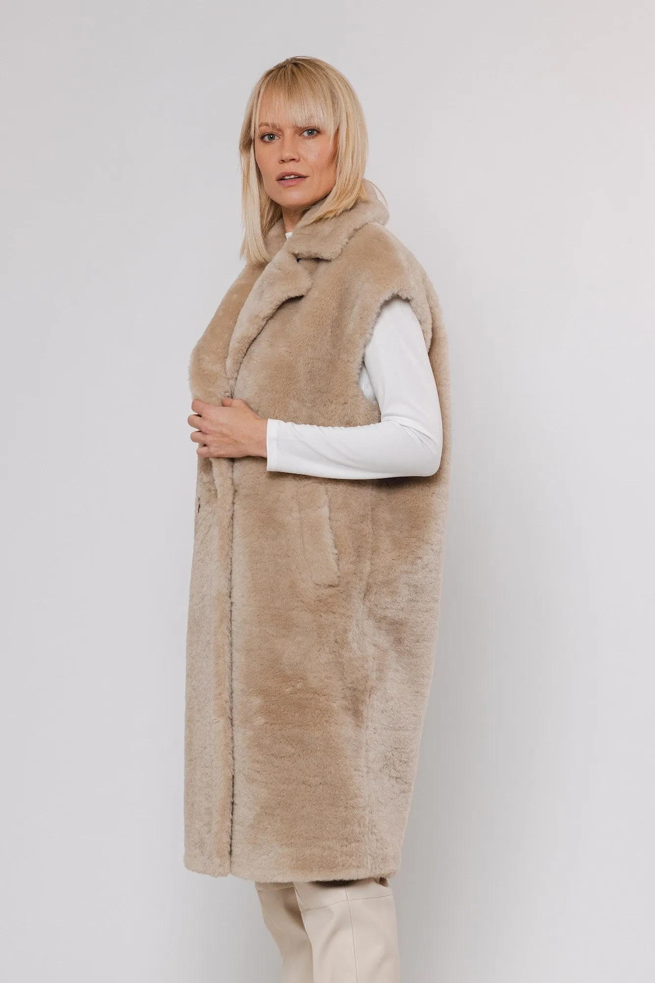 Mimo Gilet - Beige