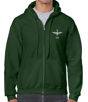 Parachute Regiment 3 PARA Unisex Full Zip Hoodie