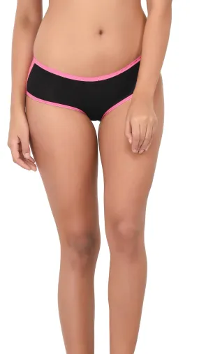 Pavvoin dual color low waist bikini panty for women