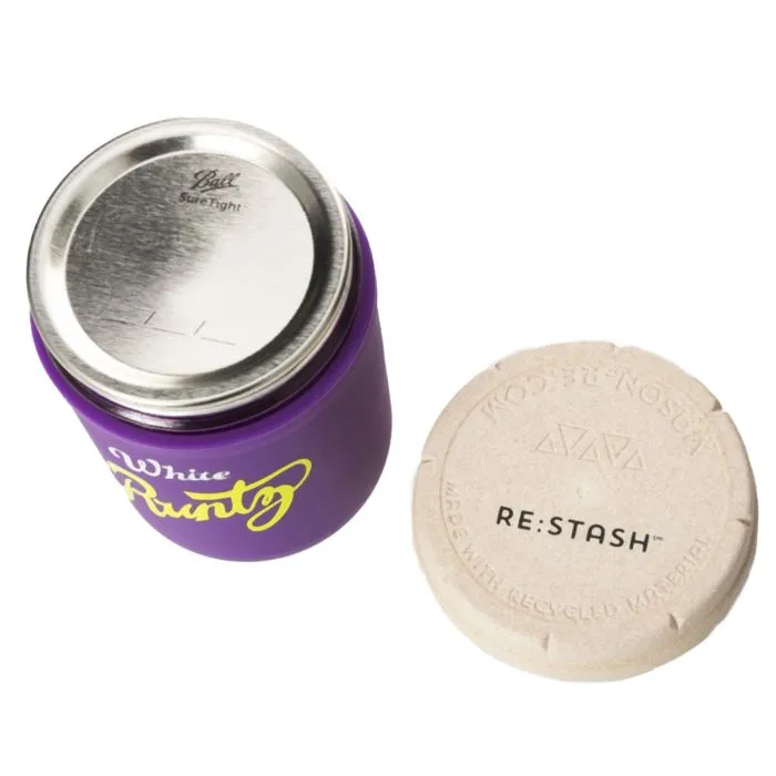 Runtz - RE:STASH Silicone & Glass Jar - 1/2oz Capacity
