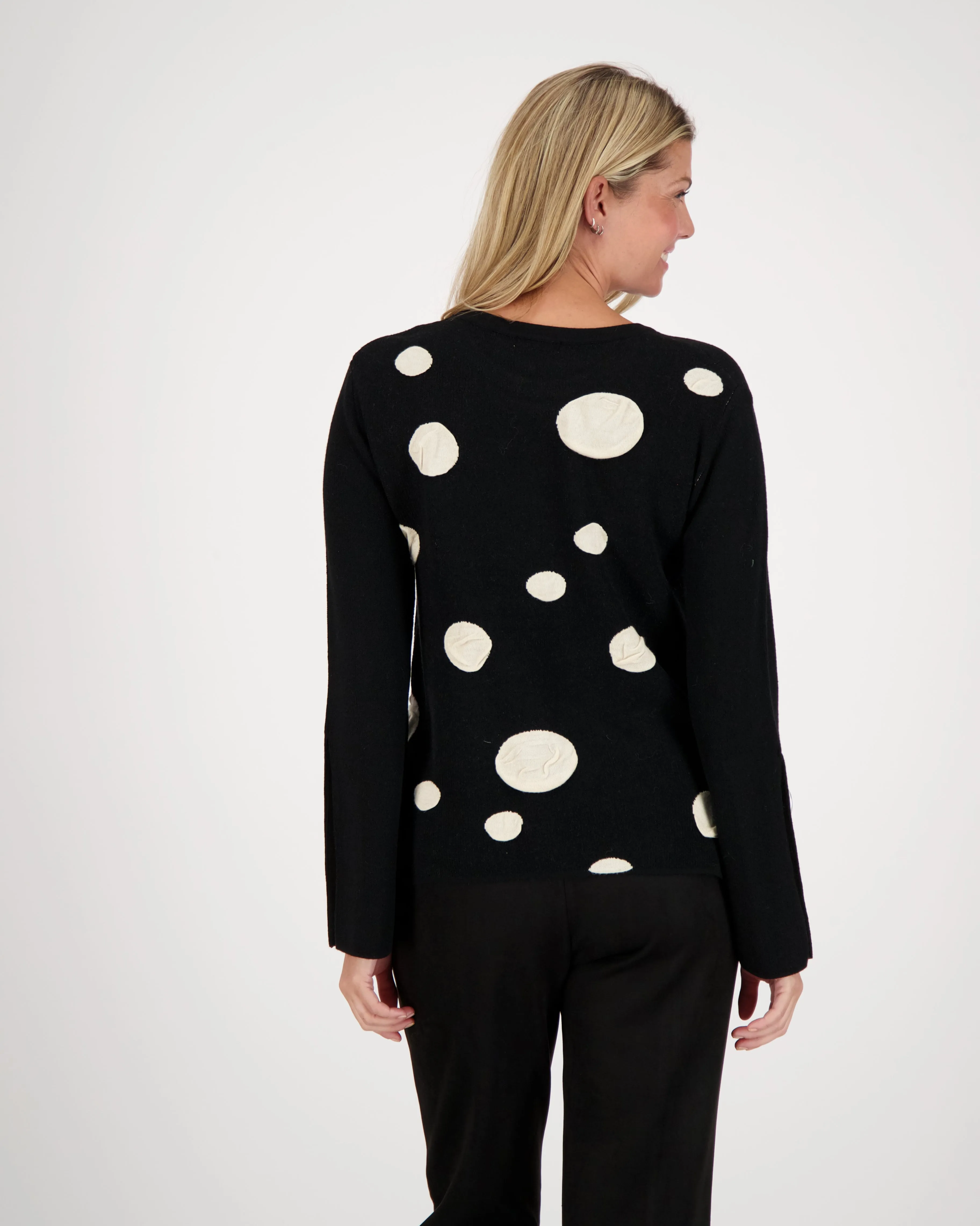 Silver Dots Sweater
