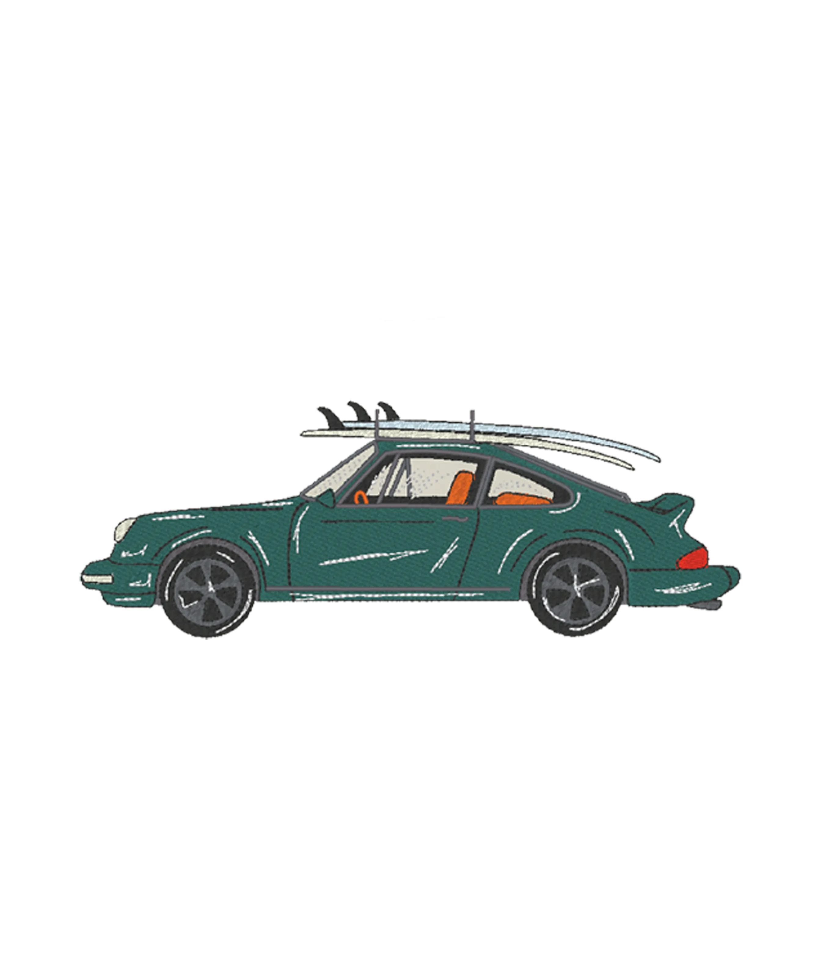 SPorsche Surf Cruiser  Hoodie