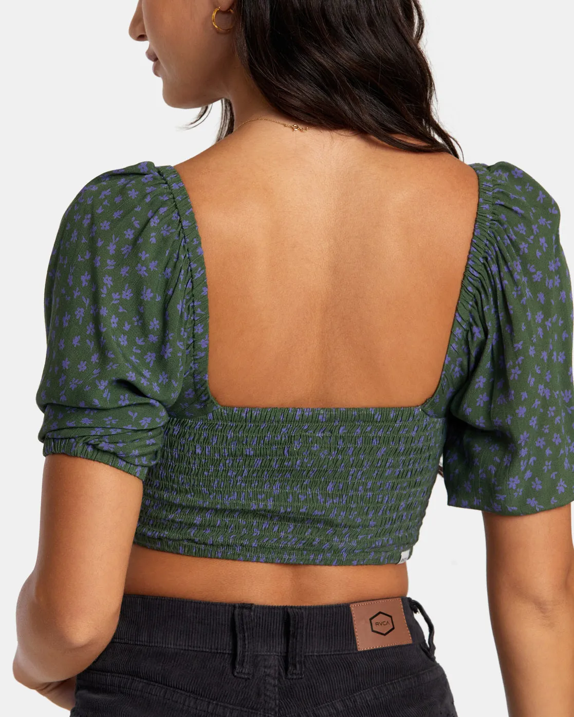 Sunrise Top Eco Shirt - Leaf