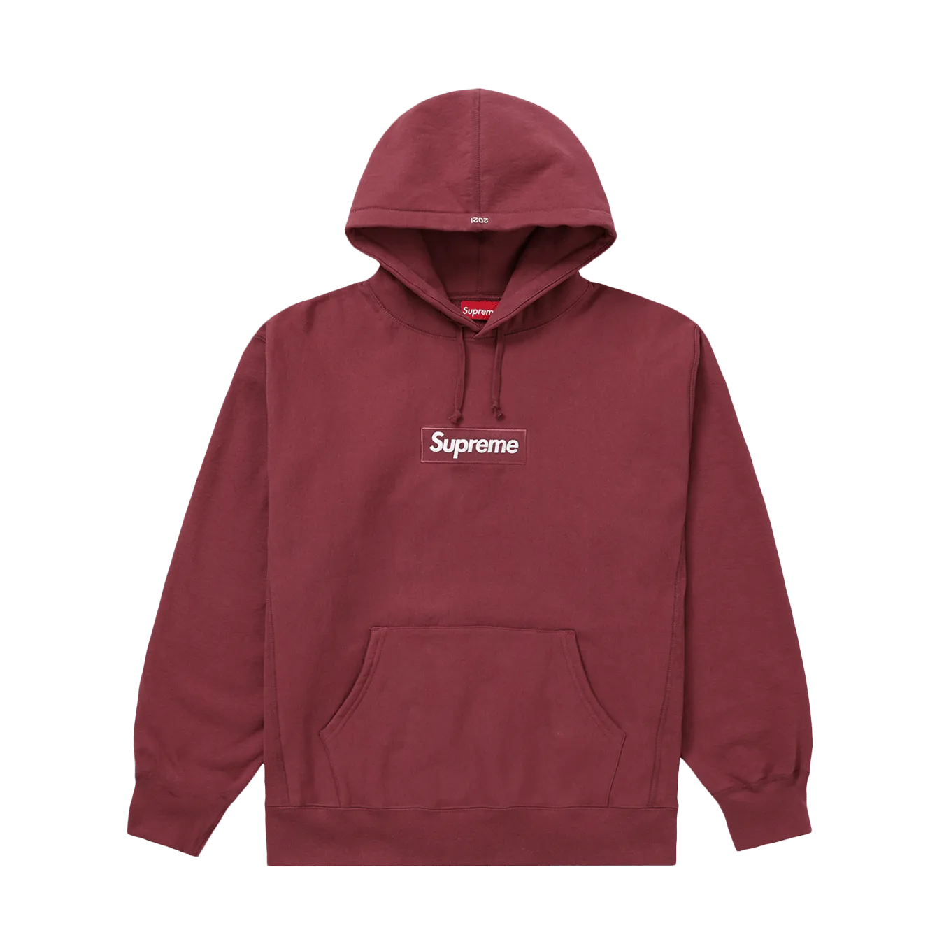 Supreme Box Logo Hooded Sweatshirt 'Plum'