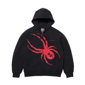 Supreme x Spyder Zip Up Hooded Sweatshirt 'Black'