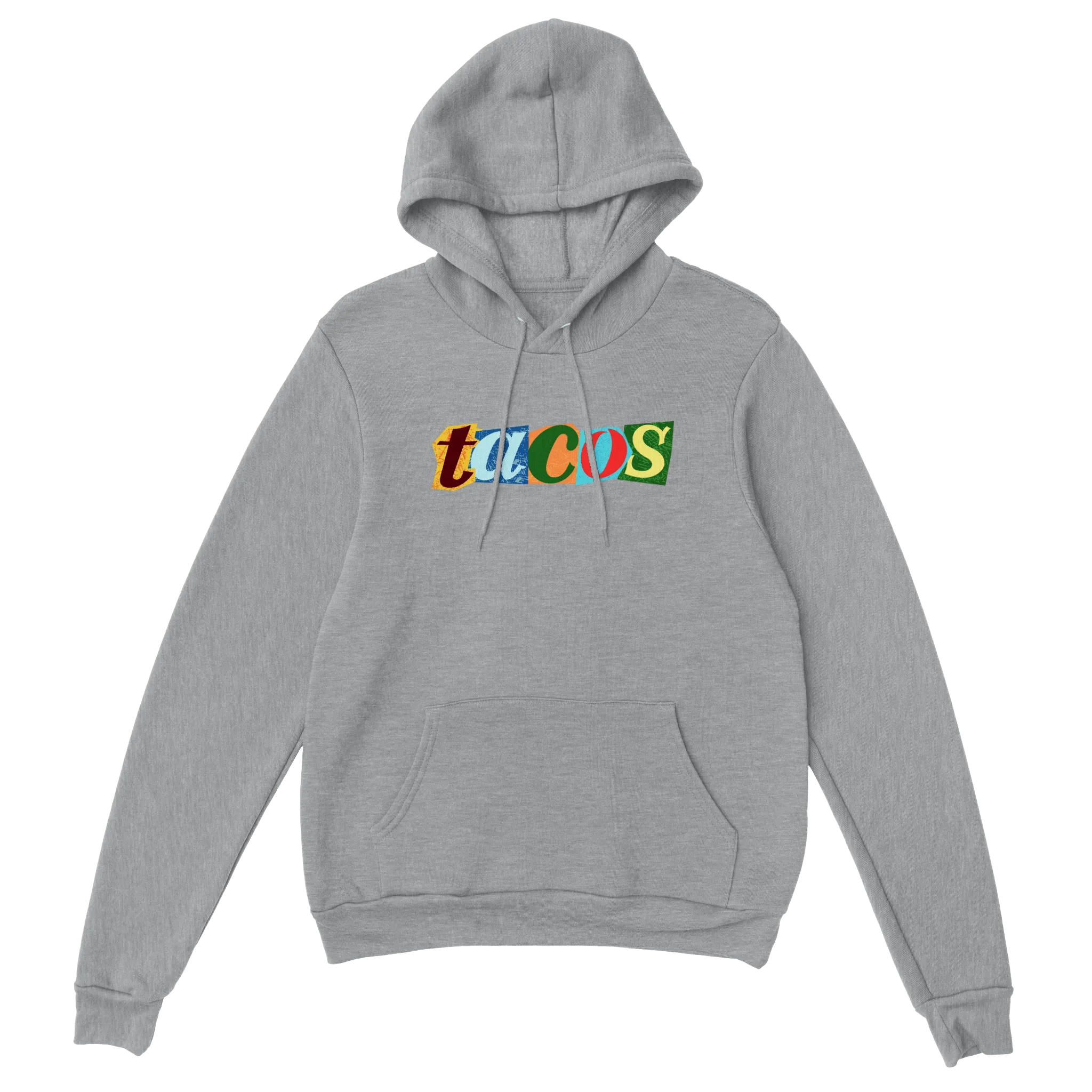 Tacos färgglad - Hoodie