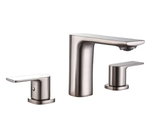 TIMELYSS Three Holes Widespread Bathroom Vanity Faucet - F13127