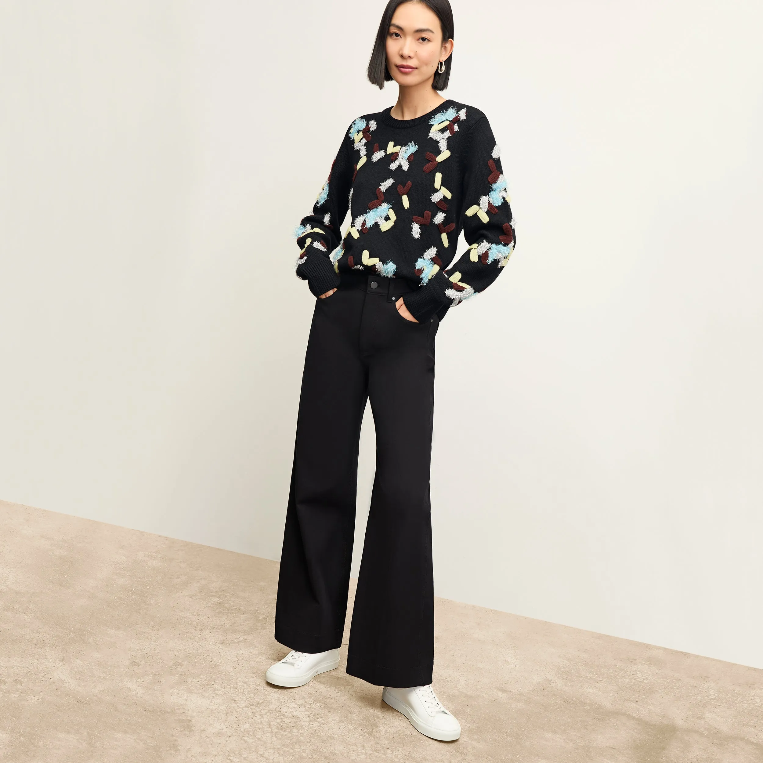 Tish Sweater - Confetti Knit :: Confetti