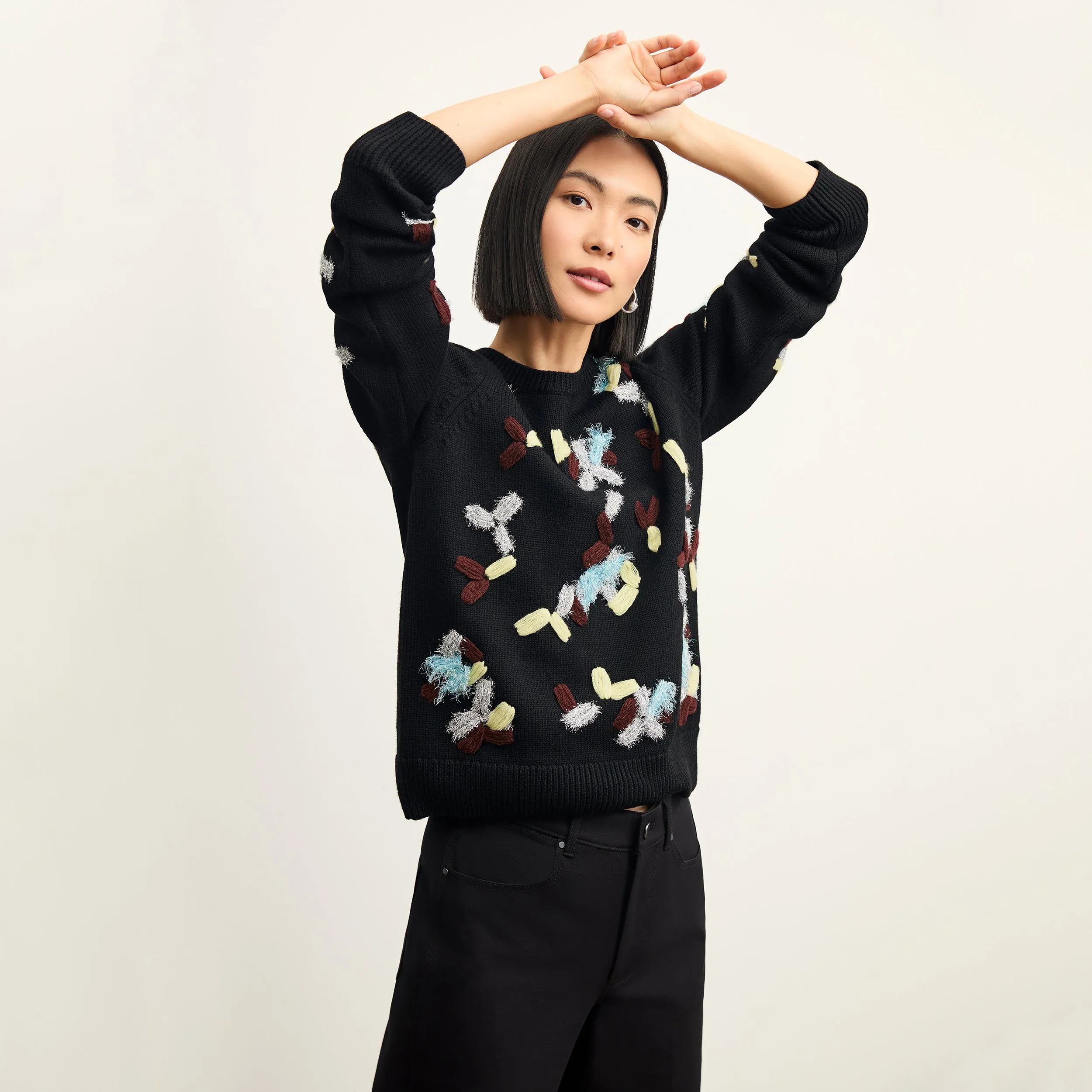 Tish Sweater - Confetti Knit :: Confetti