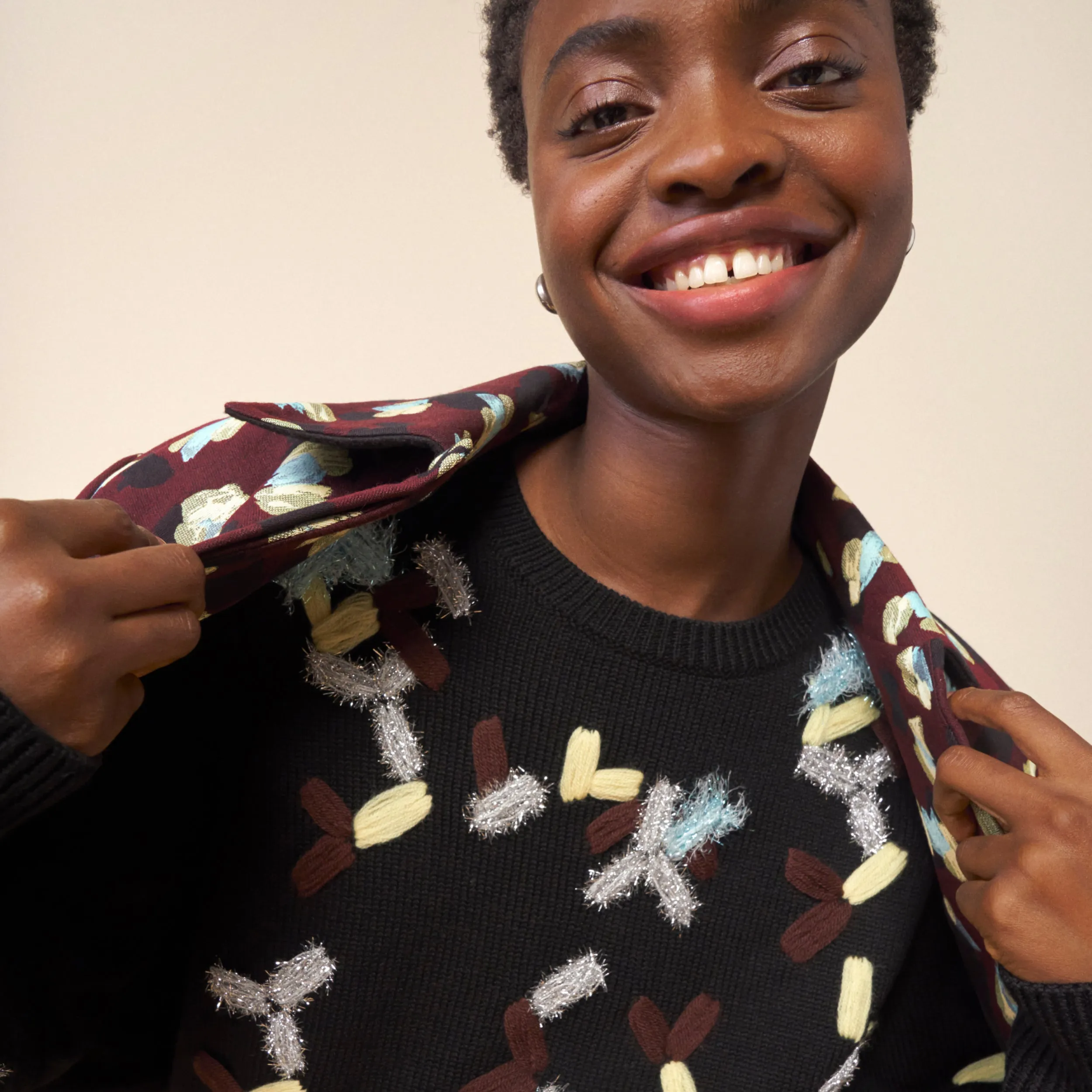 Tish Sweater - Confetti Knit :: Confetti