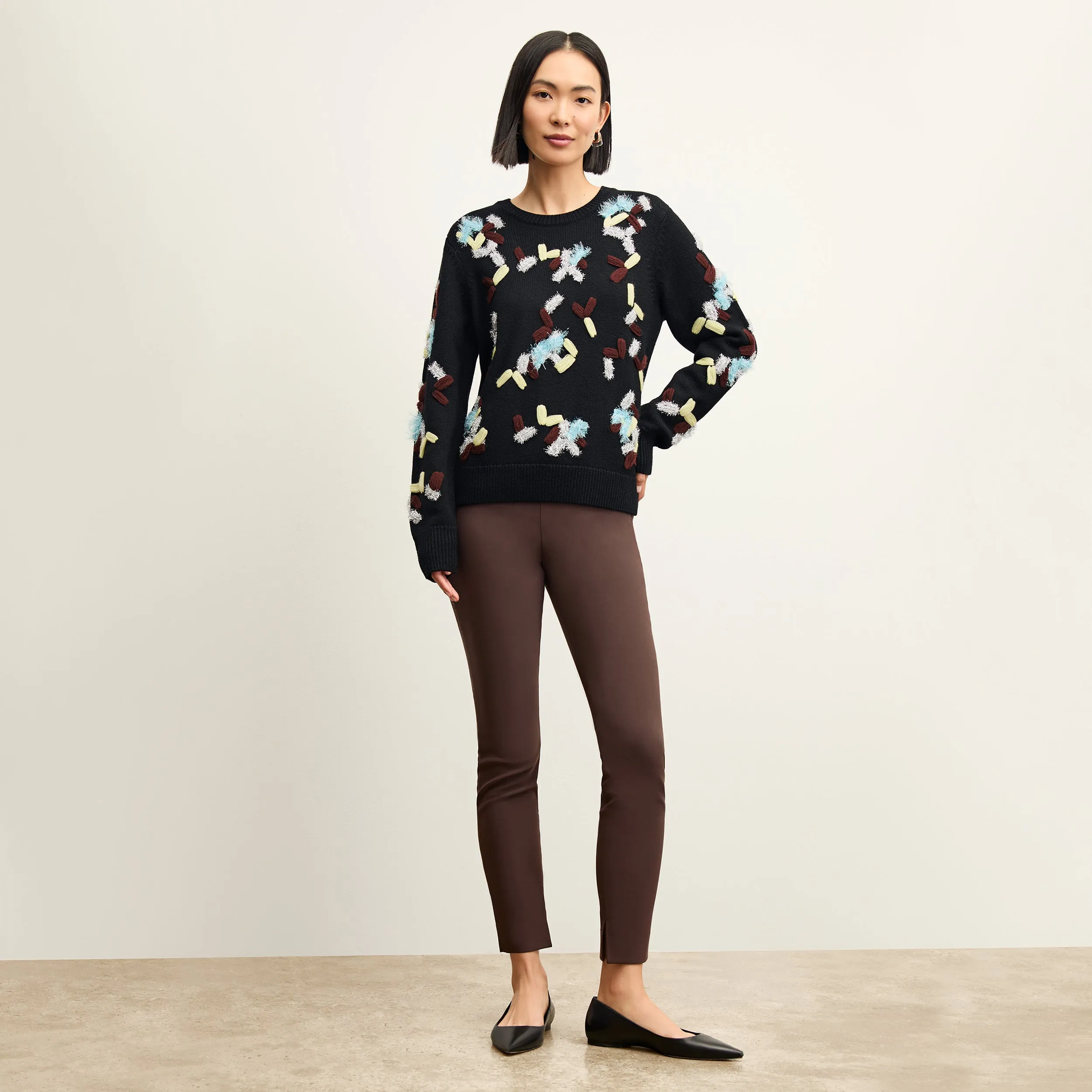Tish Sweater - Confetti Knit :: Confetti